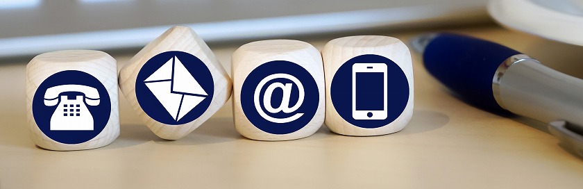 お問い合わせ青丸